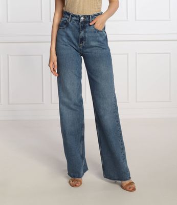 Jeansy damskie casualowe BOSS BLACK ze sklepu: Gomez Fashion Store w kategorii: Jeansy damskie - zdjęcie 874714-BD9-10338_BB224W000020444
