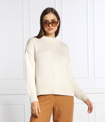 HUGO - Sweter damski ze sklepu: Gomez Fashion Store w kategorii: Swetry damskie - zdjęcie 874714-BD9-10338_BU224W000138110