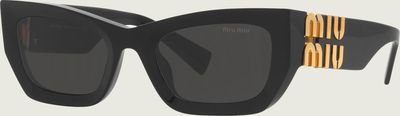 MIU MIU - Okulary przeciwsłoneczne damskie ze sklepu: Gomez Fashion Store w kategorii: Okulary przeciwsłoneczne damskie - zdjęcie 874714-BD9-10338_IU222W000012004