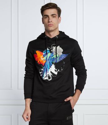 Bluza męska młodzieżowa na zimę Les Hommes ze sklepu: Gomez Fashion Store w kategorii: Bluzy męskie - zdjęcie 874714-BD9-10338_HM222M000014975