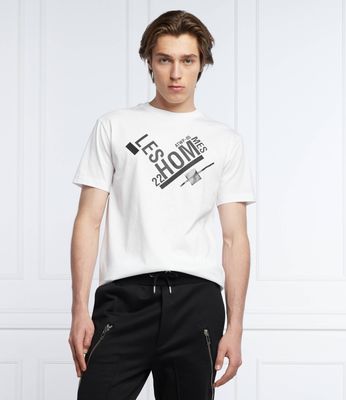 T-shirt męski Les Hommes ze sklepu: Gomez Fashion Store w kategorii: T-shirty męskie - zdjęcie 874714-BD9-10338_HM222M000030109
