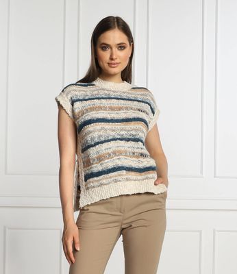 Sweter damski casual RIANI ze sklepu: Gomez Fashion Store w kategorii: Swetry damskie - zdjęcie 874714-BD9-10338_RI224W000030492