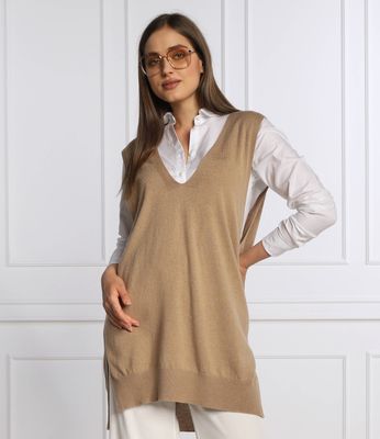 Kamizelka damska casual RIANI ze sklepu: Gomez Fashion Store w kategorii: Kamizelki damskie - zdjęcie 874714-BD9-10338_RI224W000031841
