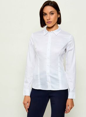 Koszula damska Guess ze sklepu: Gomez Fashion Store w kategorii: Koszule damskie - zdjęcie 874714-BD9-10338_GJ224W000045F11
