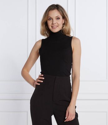 Bluzka damska casual letnia Guess ze sklepu: Gomez Fashion Store w kategorii: Bluzki damskie - zdjęcie 874714-BD9-10338_GJ224W000102058