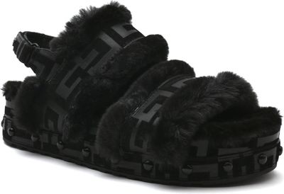 Kapcie damskie na zimę Guess ze sklepu: Gomez Fashion Store w kategorii: Kapcie damskie - zdjęcie 874714-BD9-10338_GU224W000203990