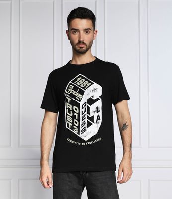 T-shirt męski młodzieżowy Guess ze sklepu: Gomez Fashion Store w kategorii: T-shirty męskie - zdjęcie 874714-BD9-10338_GJ224M000029058
