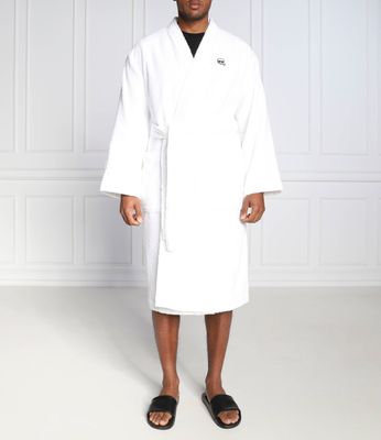 Karl Lagerfeld - Szlafrok męski ze sklepu: Gomez Fashion Store w kategorii: Szlafroki męskie - zdjęcie 874714-BD9-10338_KL222M000193100