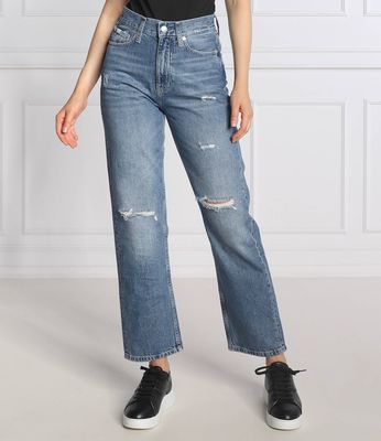 Jeansy damskie Calvin Klein Jeans ze sklepu: Gomez Fashion Store w kategorii: Jeansy damskie - zdjęcie 874714-BD9-10338_CJ224W000065197