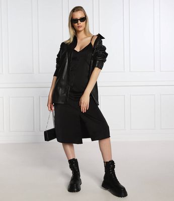 Calvin Klein Jeans - Sukienka casualowa ze sklepu: Gomez Fashion Store w kategorii: Sukienki - zdjęcie 874714-BD9-10338_CJ224W000077A81