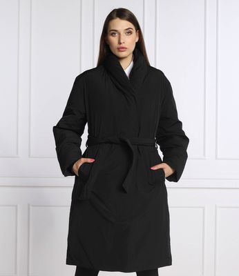 Płaszcz damski na jesień Calvin Klein ze sklepu: Gomez Fashion Store w kategorii: Płaszcze damskie - zdjęcie 874714-BD9-10338_CK224W000026A23
