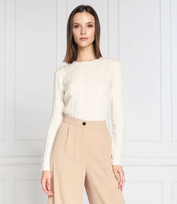 Sweter damski casual Polo Ralph Lauren ze sklepu: Gomez Fashion Store w kategorii: Swetry damskie - zdjęcie 874714-BD9-10338_PR224W000048AP2