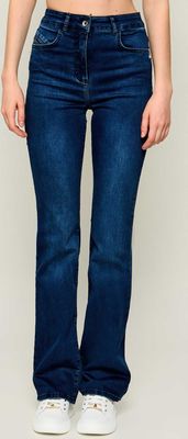 Jeansy damskie w miejskim stylu Patrizia Pepe ze sklepu: Gomez Fashion Store w kategorii: Jeansy damskie - zdjęcie 874714-BD9-10338_PK224W000071162