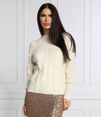 Sweter damski Patrizia Pepe ze sklepu: Gomez Fashion Store w kategorii: Swetry damskie - zdjęcie 874714-BD9-10338_PK224W000099074