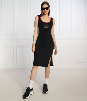 Karl Lagerfeld - Sukienka dopasowana ze sklepu: Gomez Fashion Store w kategorii: Sukienki - zdjęcie 874714-BD9-10338_KL224W000030666