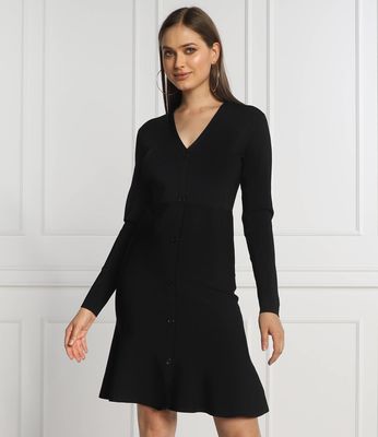 Sukienka na jesień Karl Lagerfeld ze sklepu: Gomez Fashion Store w kategorii: Sukienki - zdjęcie 874714-BD9-10338_KL224W000042666