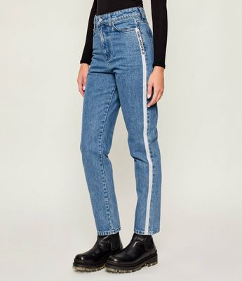 Jeansy damskie na wiosnę Karl Lagerfeld ze sklepu: Gomez Fashion Store w kategorii: Jeansy damskie - zdjęcie 874714-BD9-10338_KL224W000043191