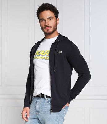 Bluza męska na zimę wiosenna Karl Lagerfeld ze sklepu: Gomez Fashion Store w kategorii: Bluzy męskie - zdjęcie 874714-BD9-10338_KL224M000033690