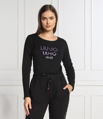 Bluzka damska Liu Jo Sport ze sklepu: Gomez Fashion Store w kategorii: Bluzki damskie - zdjęcie 874714-BD9-10338_LS224W000003288