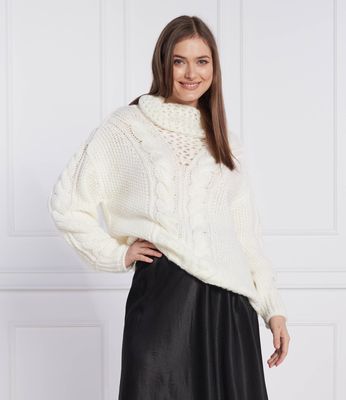 Sweter damski zimowy Marc Cain ze sklepu: Gomez Fashion Store w kategorii: Swetry damskie - zdjęcie 874714-BD9-10338_CR224W000071110