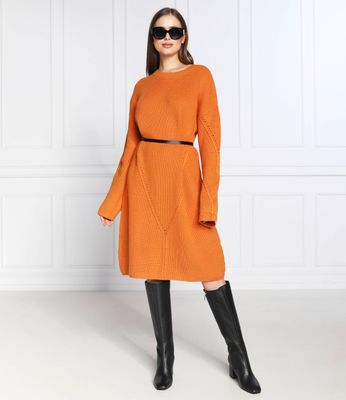 Sukienka trapezowa SILVIAN HEACH ze sklepu: Gomez Fashion Store w kategorii: Sukienki - zdjęcie 874714-BD9-10338_SH224W000004037