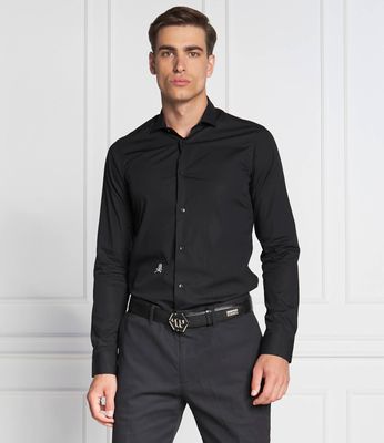 Koszula męska jesienna Philipp Plein ze sklepu: Gomez Fashion Store w kategorii: Koszule męskie - zdjęcie 874714-BD9-10338_PN224M000025002