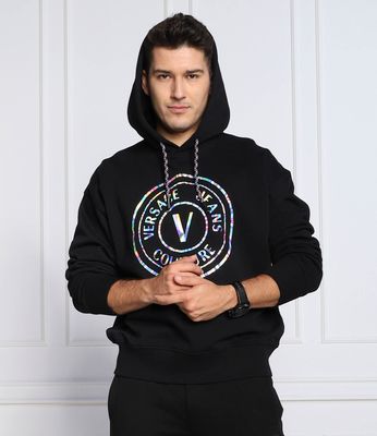 Bluza męska jesienna Versace Jeans Couture ze sklepu: Gomez Fashion Store w kategorii: Bluzy męskie - zdjęcie 874714-BD9-10338_VR224M000010899