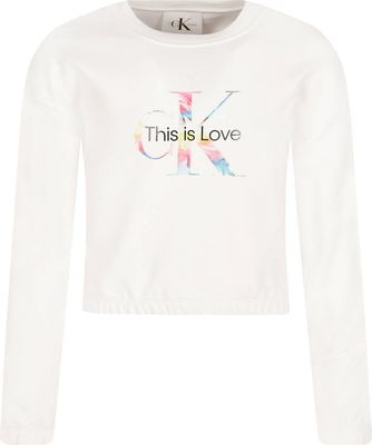 Bluza dziewczęca na wiosnę Calvin Klein Jeans ze sklepu: Gomez Fashion Store w kategorii: Bluzy dziewczęce