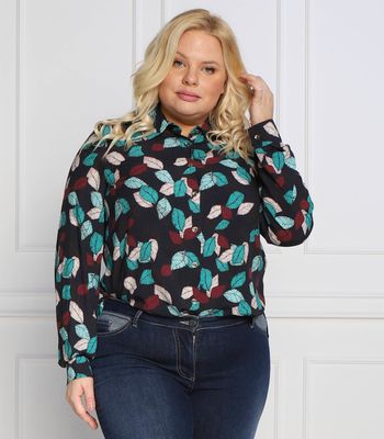 Koszula damska na jesień Persona by Marina Rinaldi ze sklepu: Gomez Fashion Store w kategorii: Koszule damskie - zdjęcie 874714-BD9-10338_SO224W000005096