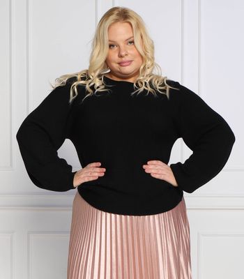 Persona by Marina Rinaldi - Sweter damski zimowy ze sklepu: Gomez Fashion Store w kategorii: Swetry damskie - zdjęcie 874714-BD9-10338_SO224W000014074