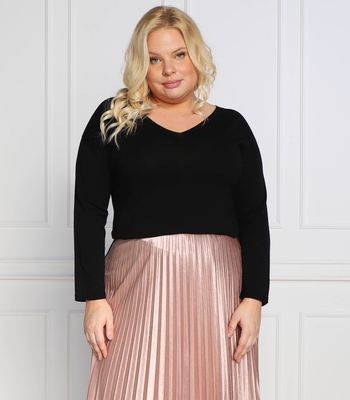Sweter damski Persona by Marina Rinaldi ze sklepu: Gomez Fashion Store w kategorii: Swetry damskie - zdjęcie 874714-BD9-10338_SO224W000017074
