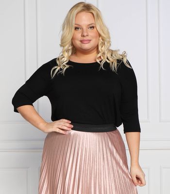 Bluzka damska casual Persona by Marina Rinaldi ze sklepu: Gomez Fashion Store w kategorii: Bluzki damskie - zdjęcie 874714-BD9-10338_SO224W000027074
