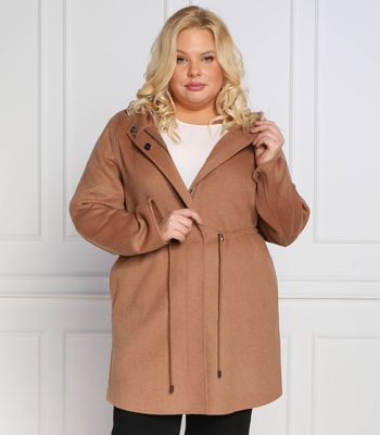 Persona by Marina Rinaldi - Płaszcz damski casual ze sklepu: Gomez Fashion Store w kategorii: Płaszcze damskie - zdjęcie 874714-BD9-10338_SO224W000030008