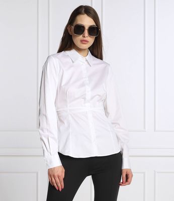 Trussardi - Koszula damska elegancka ze sklepu: Gomez Fashion Store w kategorii: Koszule damskie - zdjęcie 874714-BD9-10338_TJ224W000007111