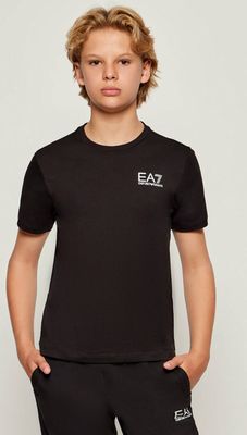 EA7 - T-shirt chłopięce na lato ze sklepu: Gomez Fashion Store w kategorii: T-shirty chłopięce
