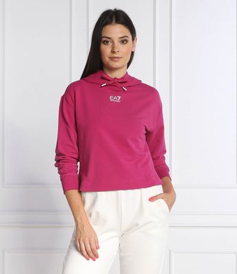 Bluza damska jesienna EA7 ze sklepu: Gomez Fashion Store w kategorii: Bluzy damskie - zdjęcie 874714-BD9-10338_E7225W000031A06
