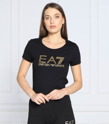 EA7 - Bluzka damska wiosenna ze sklepu: Gomez Fashion Store w kategorii: Bluzki damskie - zdjęcie 874714-BD9-10338_E7225W000045087