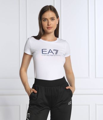 Bluzka damska na wiosnę EA7 ze sklepu: Gomez Fashion Store w kategorii: Bluzki damskie - zdjęcie 874714-BD9-10338_E7225W000061086