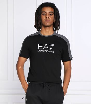 T-shirt męski EA7 ze sklepu: Gomez Fashion Store w kategorii: T-shirty męskie - zdjęcie 874714-BD9-10338_E7225M000189012