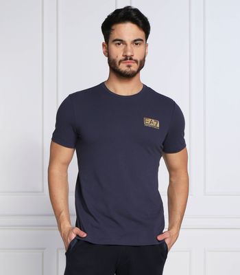 T-shirt męski EA7 ze sklepu: Gomez Fashion Store w kategorii: T-shirty męskie - zdjęcie 874714-BD9-10338_E7225M000196554