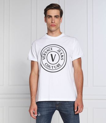 T-shirt męski Versace Jeans Couture ze sklepu: Gomez Fashion Store w kategorii: T-shirty męskie - zdjęcie 874714-BD9-10338_VR225M000143003