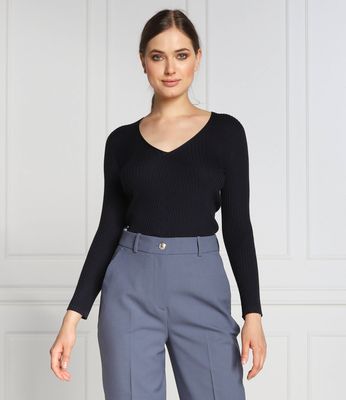 Sweter damski Emporio Armani ze sklepu: Gomez Fashion Store w kategorii: Swetry damskie - zdjęcie 874714-BD9-10338_EA225W000037926