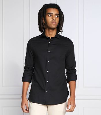 Koszula męska na wiosnę Emporio Armani ze sklepu: Gomez Fashion Store w kategorii: Koszule męskie - zdjęcie 874714-BD9-10338_EA225M000124354