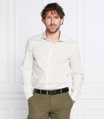 Koszula męska wiosenna Emporio Armani ze sklepu: Gomez Fashion Store w kategorii: Koszule męskie - zdjęcie 874714-BD9-10338_EA225M000126614