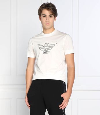 Emporio Armani - T-shirt męski na wiosnę ze sklepu: Gomez Fashion Store w kategorii: T-shirty męskie - zdjęcie 874714-BD9-10338_EA225M000168J52
