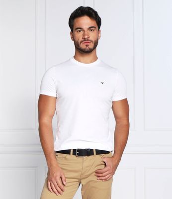 T-shirt męski na wiosnę Emporio Armani ze sklepu: Gomez Fashion Store w kategorii: T-shirty męskie - zdjęcie 874714-BD9-10338_EA225M000193100