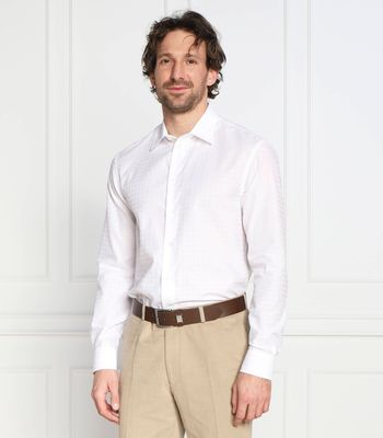 Emporio Armani - Koszula męska elegancka ze sklepu: Gomez Fashion Store w kategorii: Koszule męskie - zdjęcie 874714-BD9-10338_EA225M000198J47