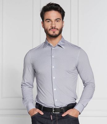 Koszula męska Emporio Armani ze sklepu: Gomez Fashion Store w kategorii: Koszule męskie - zdjęcie 874714-BD9-10338_EA225M000199J46