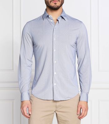 Emporio Armani - Koszula męska elegancka ze sklepu: Gomez Fashion Store w kategorii: Koszule męskie - zdjęcie 874714-BD9-10338_EA225M000199J44