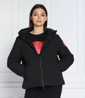 Kurtka damska jesienna Armani Exchange ze sklepu: Gomez Fashion Store w kategorii: Kurtki damskie - zdjęcie 874714-BD9-10338_AX225W000064102